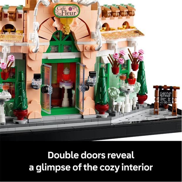 Да се определи - LEGO - Icons 10362 French Cafe Building Set for Adults