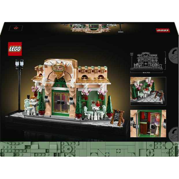 Да се определи - LEGO - Icons 10362 French Cafe Building Set for Adults