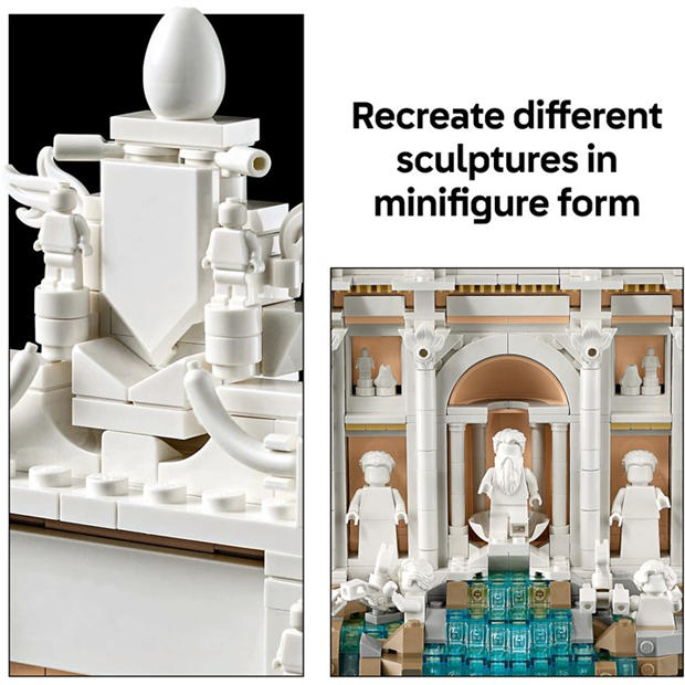 Да се определи - LEGO - Architecture 21062 Trevi Fountain Building Set