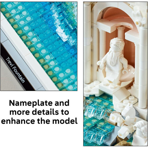 Да се определи - LEGO - Architecture 21062 Trevi Fountain Building Set