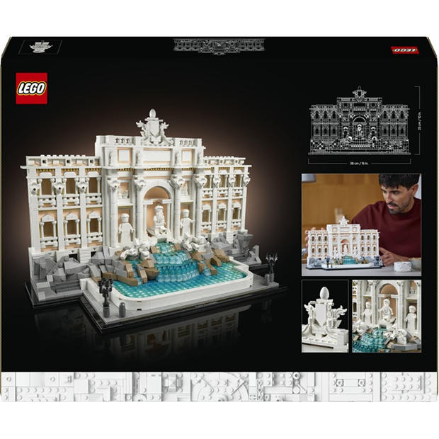 Да се определи - LEGO - Architecture 21062 Trevi Fountain Building Set