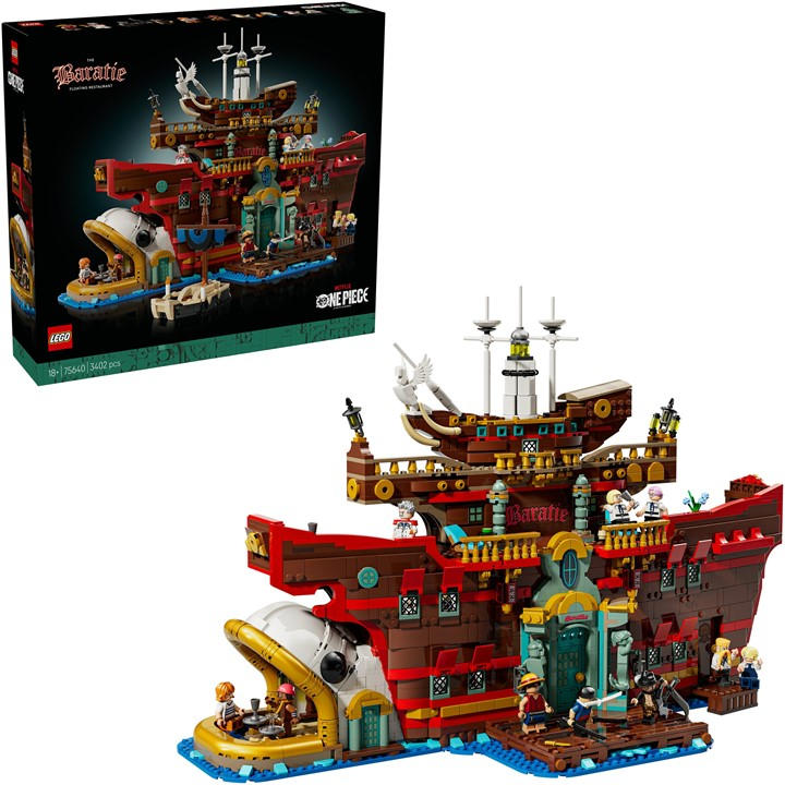 Lego   One Piece The Baratie Floating Restaurant Diy Set 75640, Sports Direct