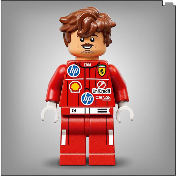 Leclerc Helmet - LEGO - LEGO Editions Scuderia Ferrari HP Charles Leclerc Helmet - Building Set for Teens Ages 14+ - 43014