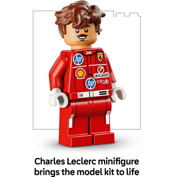 Leclerc Helmet - LEGO - LEGO Editions Scuderia Ferrari HP Charles Leclerc Helmet - Building Set for Teens Ages 14+ - 43014
