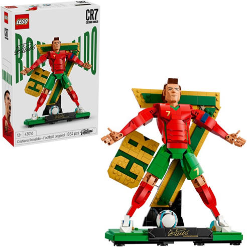 LEGO - Editions Cristiano Ronaldo – Football Legend Set 43016