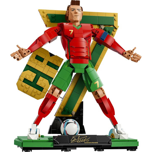 Ronaldo - LEGO - Editions Cristiano Ronaldo – Football Legend Set 43016