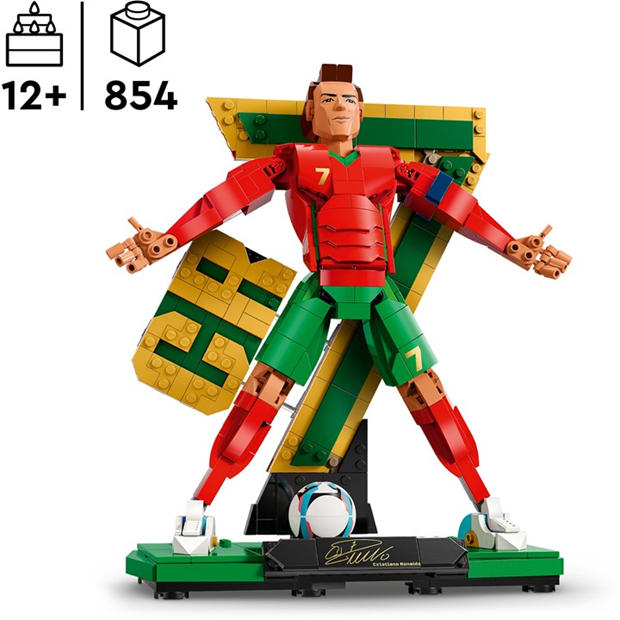 Ronaldo - LEGO - Editions Cristiano Ronaldo – Football Legend Set 43016