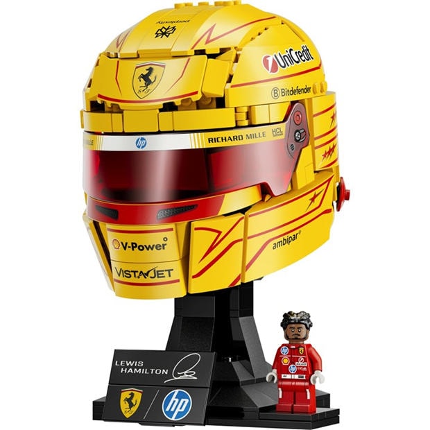 Hamilton Helmet - LEGO - Editions Scuderia Ferrari HP Lewis Hamilton Helmet 43022