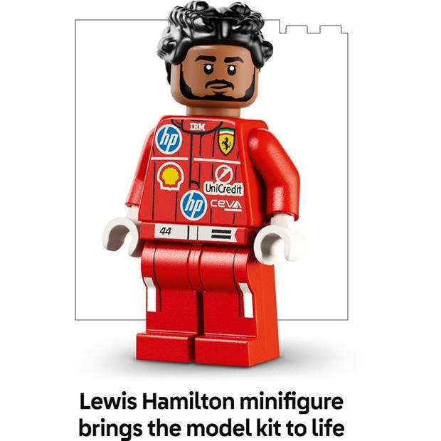 Hamilton Helmet - LEGO - Editions Scuderia Ferrari HP Lewis Hamilton Helmet 43022