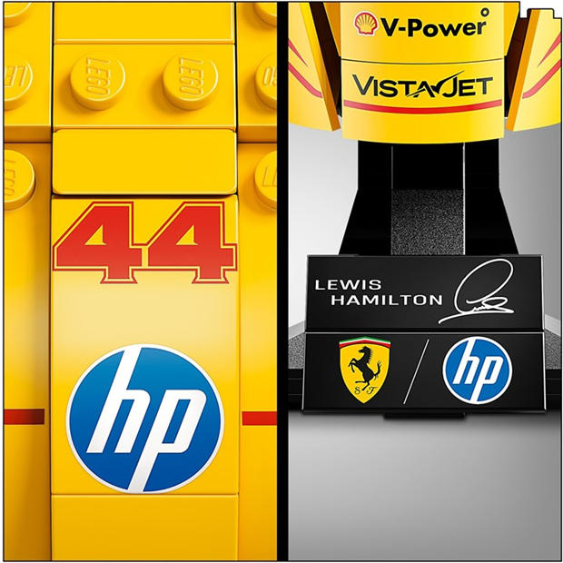 Hamilton Helmet - LEGO - Editions Scuderia Ferrari HP Lewis Hamilton Helmet 43022