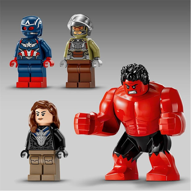 76292 - LEGO - Marvel 76292 Captain America vs. Red Hulk Battle
