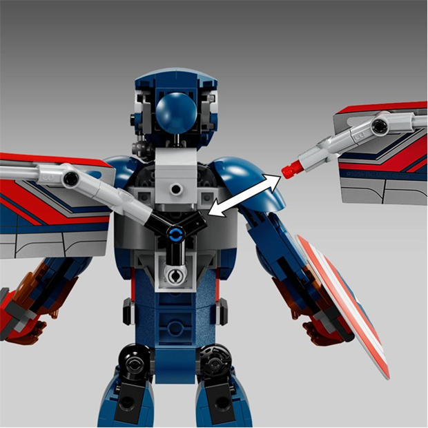 76296 - LEGO - Marvel 76296 New Captain America Construction Figure