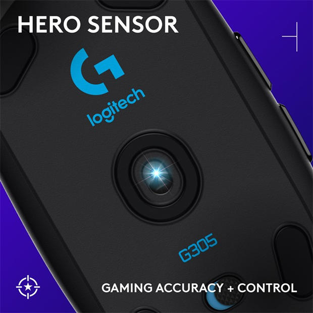 КОМПЪТЪР - Logitech - Logitech G305 LIGHTSPEED Wireless Gaming Mouse