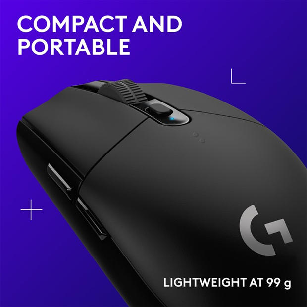 КОМПЪТЪР - Logitech - Logitech G305 LIGHTSPEED Wireless Gaming Mouse
