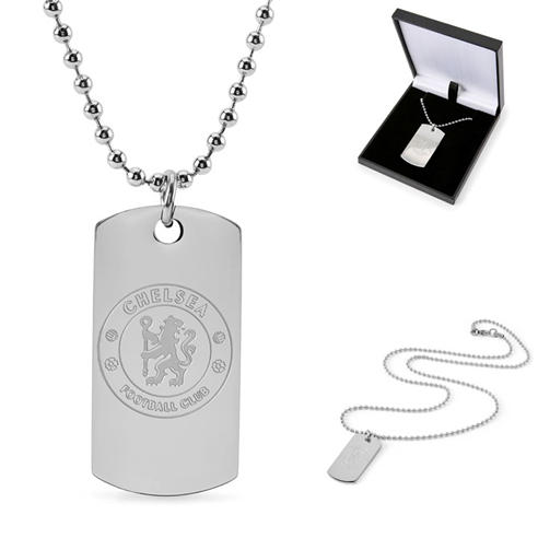 Team - Team Officially Licensed Stainless Steel Dog Tag and Ball Chain