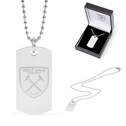 Team - Team Officially Licensed Stainless Steel Dog Tag and Ball Chain