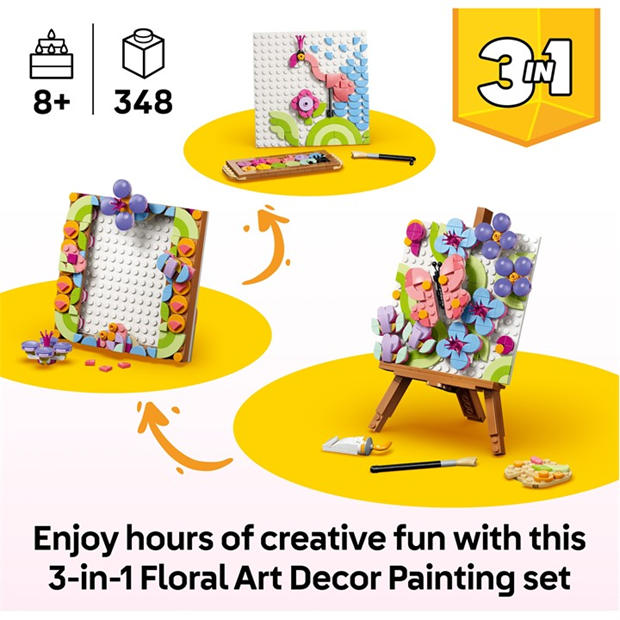 Floral Art - LEGO - Creator Building Block