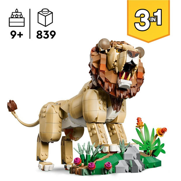 Majestic Lion - LEGO - LEGO Creator 31386 63