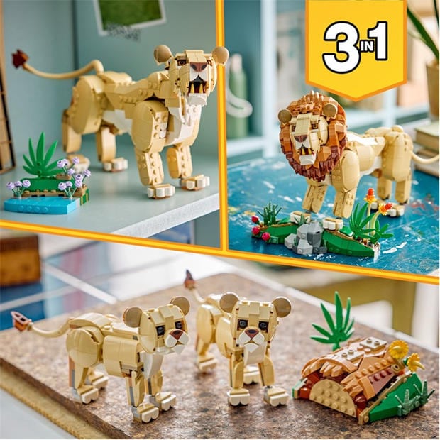 Majestic Lion - LEGO - LEGO Creator 31386 63