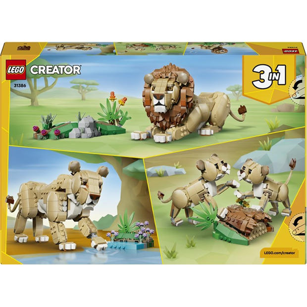 Majestic Lion - LEGO - LEGO Creator 31386 63