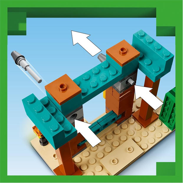 Minecraft - LEGO - Minecraft The Illager Desert Patrol Set 21267