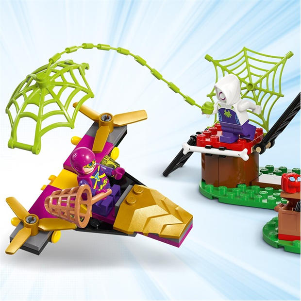 Spider - LEGO - Marvel 11200 Spidey And His Amazing Friends Spidey and Gobby’s Raptor Battle at Tree House HQ