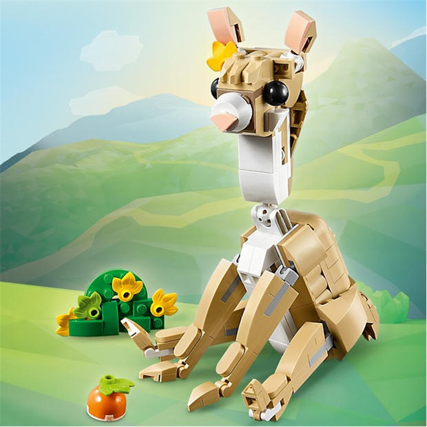 ЛЕГО Създател - LEGO - Creator 3in1 Cute Bunny Toy Animal Set 31162