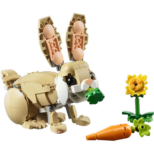 ЛЕГО Създател - LEGO - Creator 3in1 Cute Bunny Toy Animal Set 31162