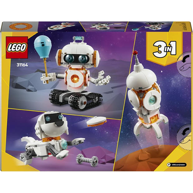 LEGO Creator - LEGO - Creator 3in1 Space Robot Toy Figure Set 31164