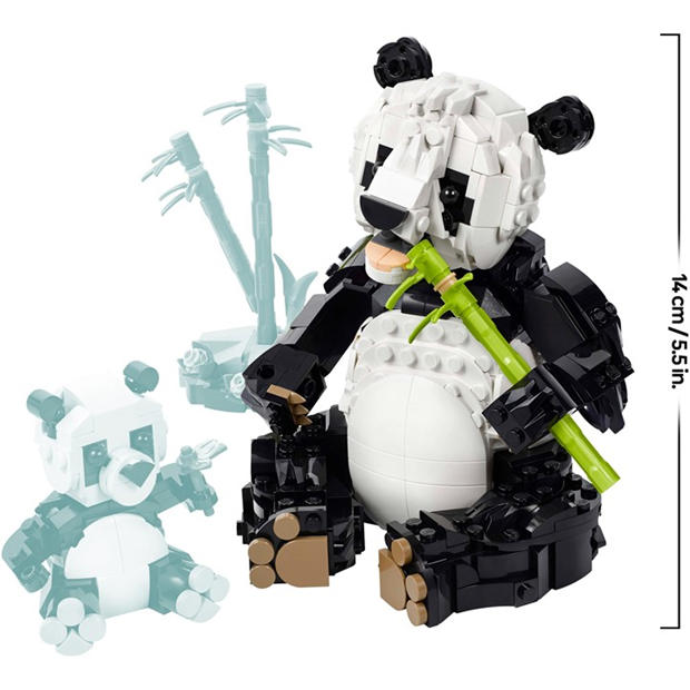 LEGO Ustvarjalec - LEGO - Creator 3in1 Wild Animals: Panda Family 31165