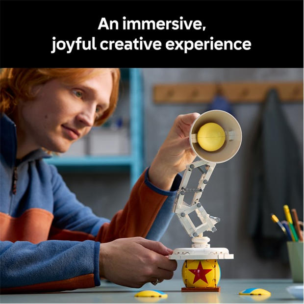 TBC - LEGO - LEGO® Ideas  Disney Pixar Luxo Jr. Buildable Display Model 21357