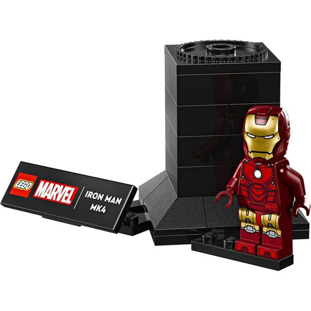 TBC - LEGO - LEGO® Marvel Iron Man MK4 Bust Buildable Model for Adults with Minifigure 76327