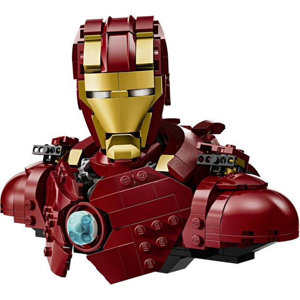 TBC - LEGO - LEGO® Marvel Iron Man MK4 Bust Buildable Model for Adults with Minifigure 76327