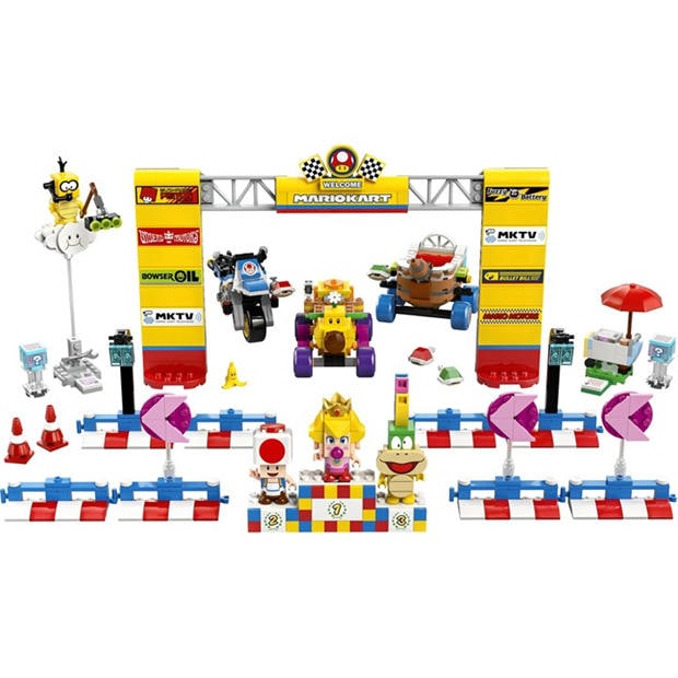 Супер Марио - LEGO - Super Mario: 72036 Mario Kart – Baby Peach & Grand Prix Set
