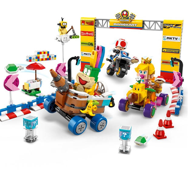 Супер Марио - LEGO - Super Mario: 72036 Mario Kart – Baby Peach & Grand Prix Set