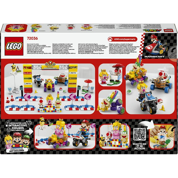 Супер Марио - LEGO - Super Mario: 72036 Mario Kart – Baby Peach & Grand Prix Set