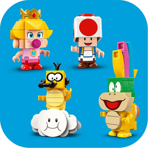 Супер Марио - LEGO - Super Mario: 72036 Mario Kart – Baby Peach & Grand Prix Set