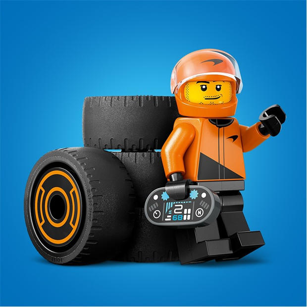 City Alicia - LEGO - City F1 Driver with McLaren Race Car Toy 60442
