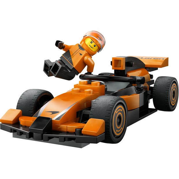 City Alicia - LEGO - City F1 Driver with McLaren Race Car Toy 60442