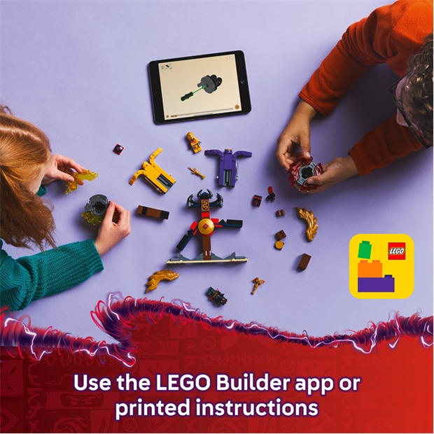 Нинджаго - LEGO - NINJAGO 71826 Dragon Spinjitzu Battle Pack Set