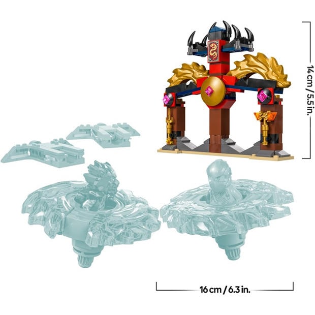 LEGO NINJAGO 71826 Dragon Spinjitzu Battle Pack Set | SportsDirect
