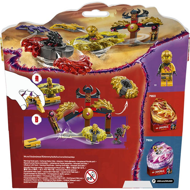 Нинджаго - LEGO - NINJAGO 71826 Dragon Spinjitzu Battle Pack Set