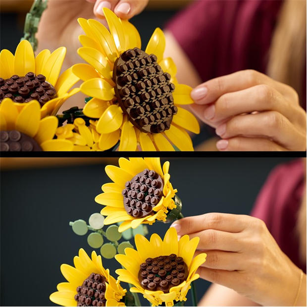 Multi - LEGO - Botanicals Sunflower Bouquet - Faux Flowers Set 11502