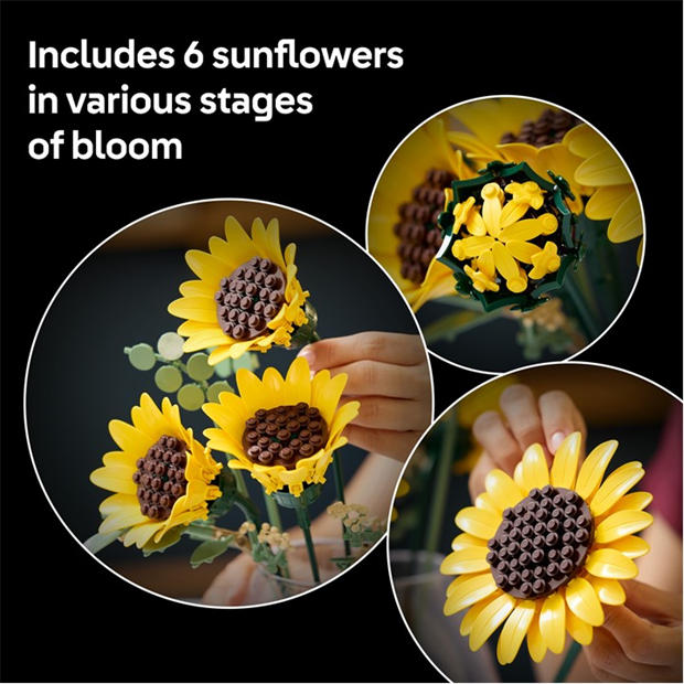 Multi - LEGO - Botanicals Sunflower Bouquet - Faux Flowers Set 11502