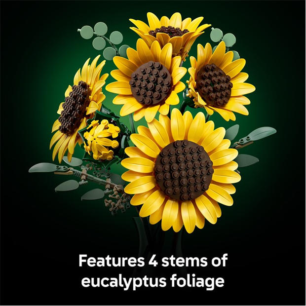 Multi - LEGO - Botanicals Sunflower Bouquet - Faux Flowers Set 11502