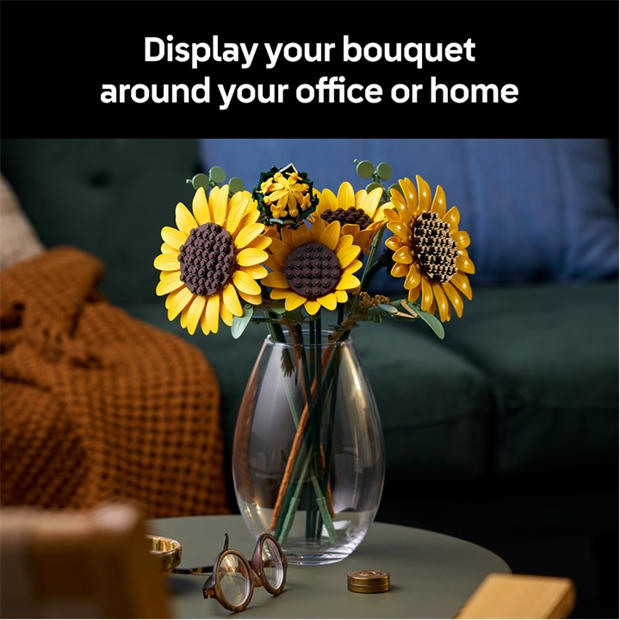Multi - LEGO - Botanicals Sunflower Bouquet - Faux Flowers Set 11502