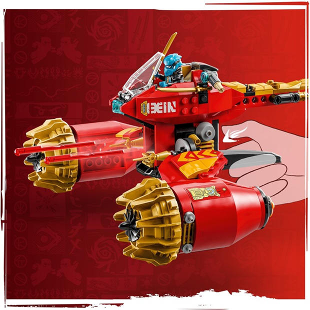 Ninjago - LEGO - NINJAGO 71830 Kai’s Mech Storm Rider Ninja Toy