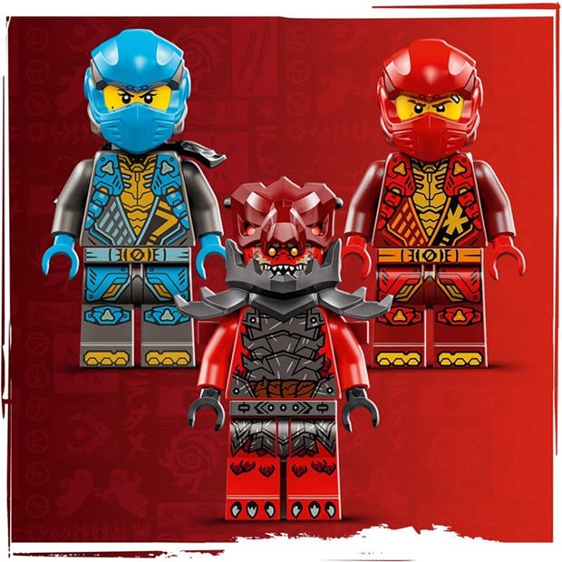 Ninjago - LEGO - NINJAGO 71830 Kai’s Mech Storm Rider Ninja Toy