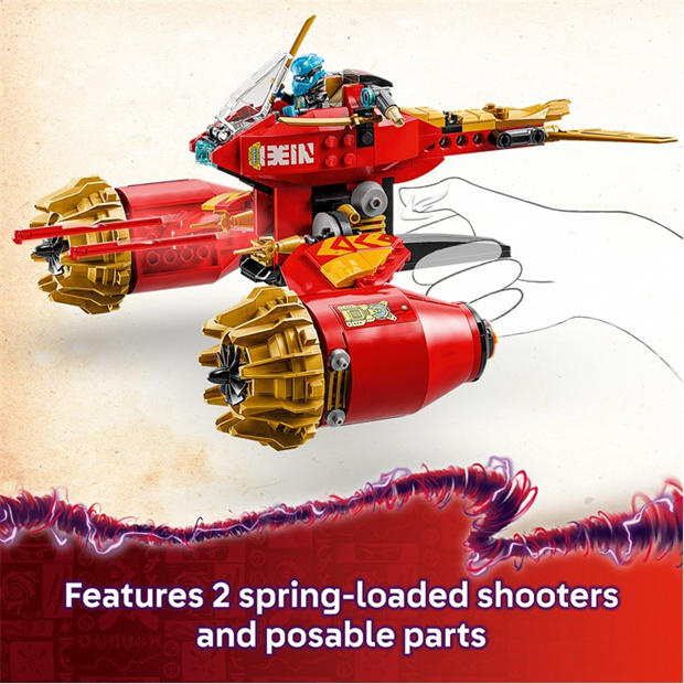 Ninjago - LEGO - NINJAGO 71830 Kai’s Mech Storm Rider Ninja Toy