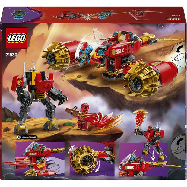Ninjago - LEGO - NINJAGO 71830 Kai’s Mech Storm Rider Ninja Toy